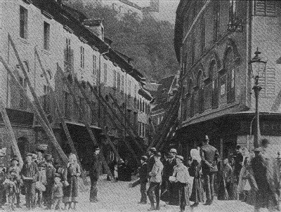 Potres v Ljubljani leta 1895. FOTO: Arso