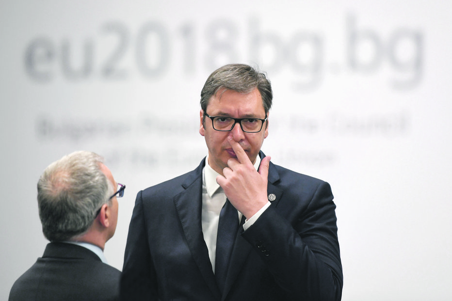 Fotografija: Aleksandar Vučić. FOTO: Reuters
