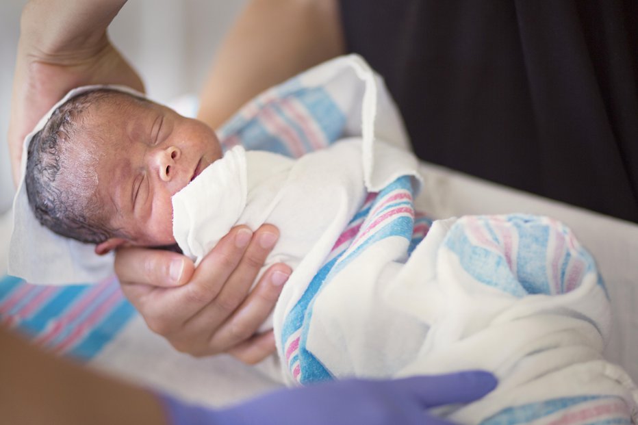 Fotografija: Dojenček je imel hude težave z dihanjem (simbolična fotografija). FOTO: Getty Images/istockphoto