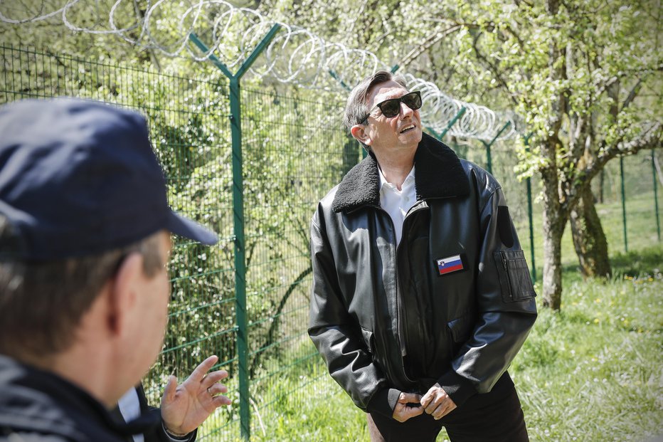 Fotografija: Borut Pahor. FOTO: Uroš Hočevar, Delo