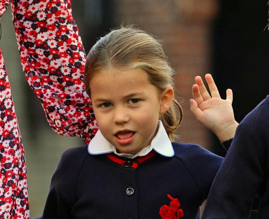 Fotografija: Mala princesa je četrta v vrsti za prestol. FOTO: Pool New, Reuters