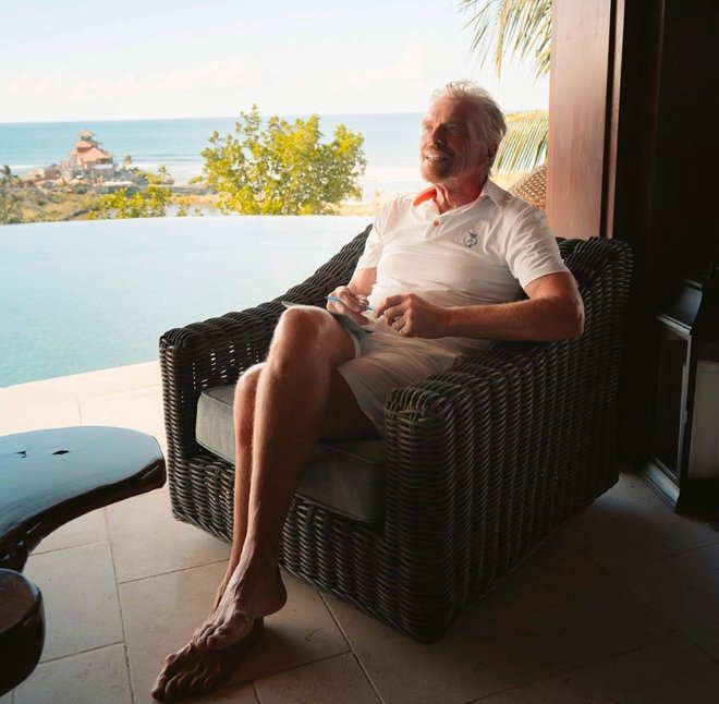 Richard Branson bi za državno pomoč zastavil karibski otoški raj. FOTO: instagram