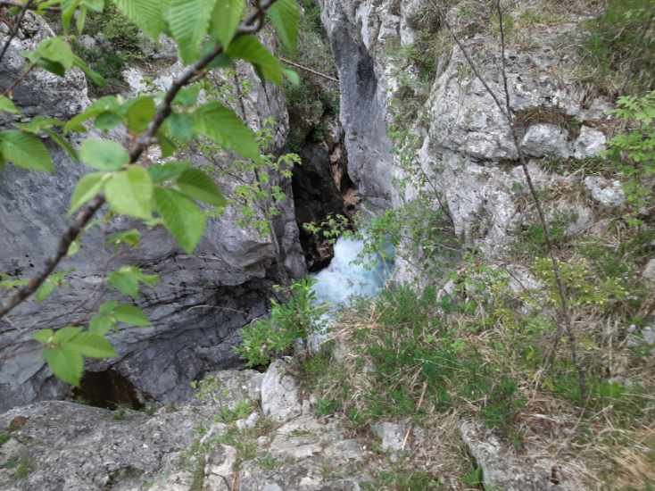 Fotografija: V reki soči so našli truplo. FOTO: PU Nova Gorica