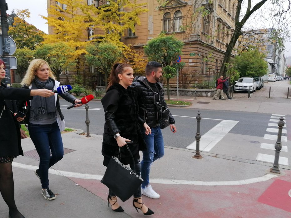 Fotografija: Kaja Marič po obisku sodišča novembra lani FOTO: ALEKSANDER BRUDAR