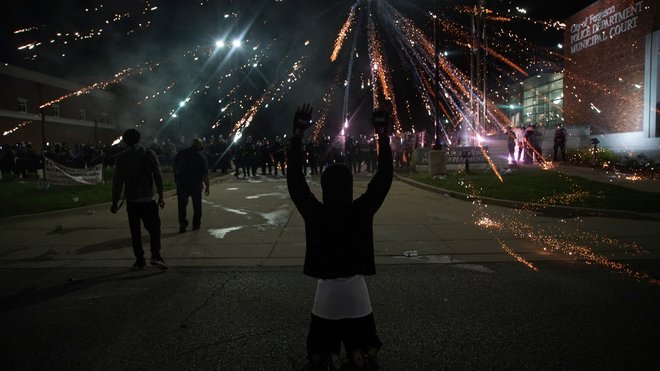 Protesti v ZDA. FOTO: Reuters