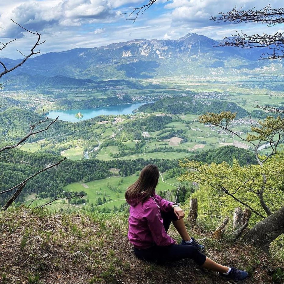 Fotografija: Sara z veseljem odkriva lepote domovine. FOTO: instagram
