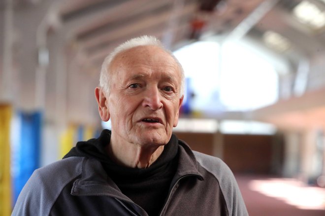 Valjter Moljk, v 81. letu življenja je še vedno atlet celjskega Kladivarja.