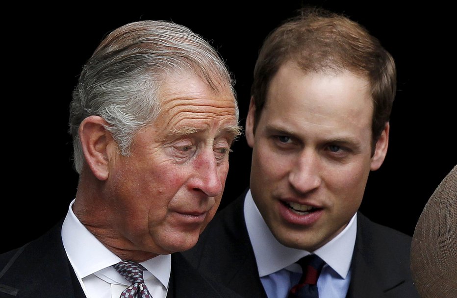Fotografija: Charles je dejansko že kralj, William se pripravlja na naslov valižanskega princa. FOTO: Andrew Winning/Reuters