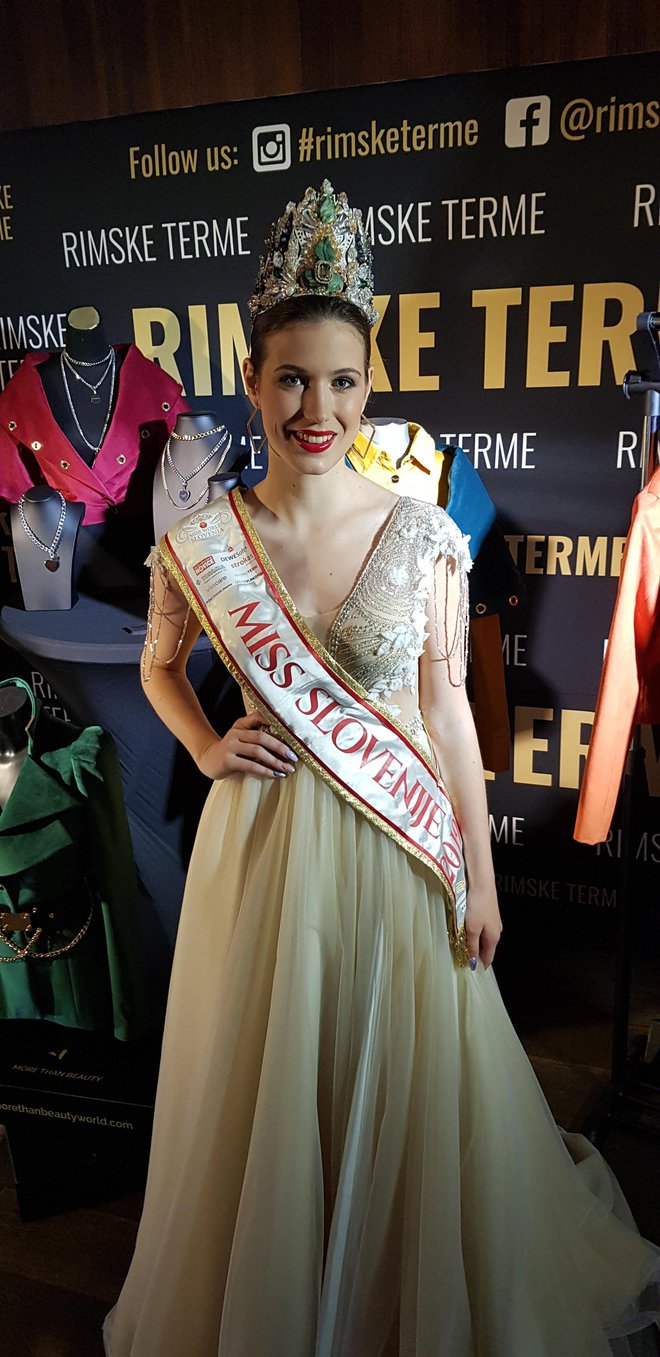 Miss Slovenije 2019 Špela Alič. FOTO: A. J.