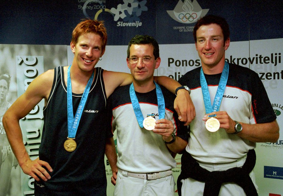 Fotografija: Luka Špik, Rajmond Debevec in Iztok Čop so leta 2000 spisali zlato olimpijsko pravljico samostojne Slovenije. FOTO: Tomi Lombar
