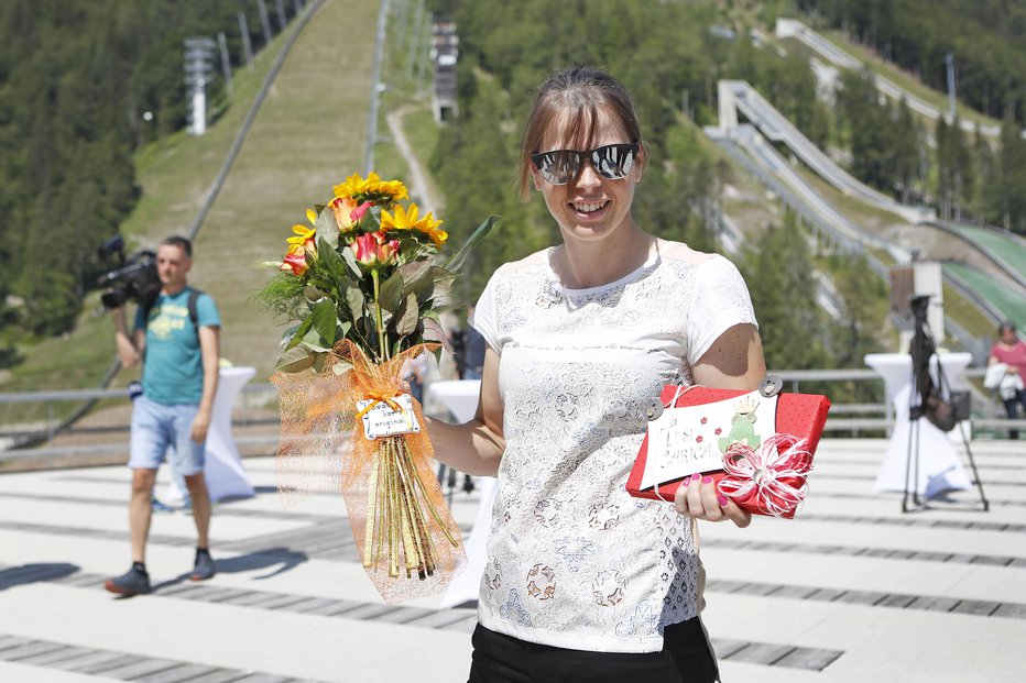 Fotografija: Vesna Fabjan ni naključno izbrala Planice za prizorišče svojega slovesa od vrhunskega športa. FOTO: Leon Vidic