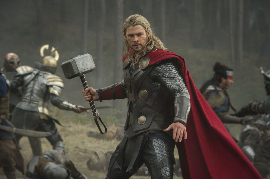 Fotografija: Danes si drugega kot Avstralca v vlogi Thora ne moremo več zamisliti. FOTO: Press Release