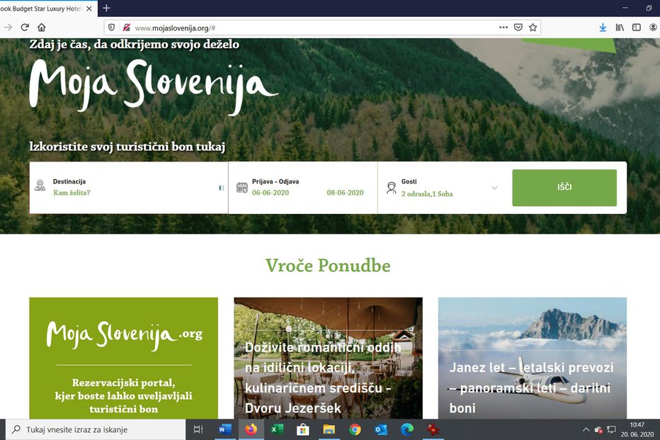 Fotografija: Portal MojaSlovenija.org Foto: posnetek zaslona