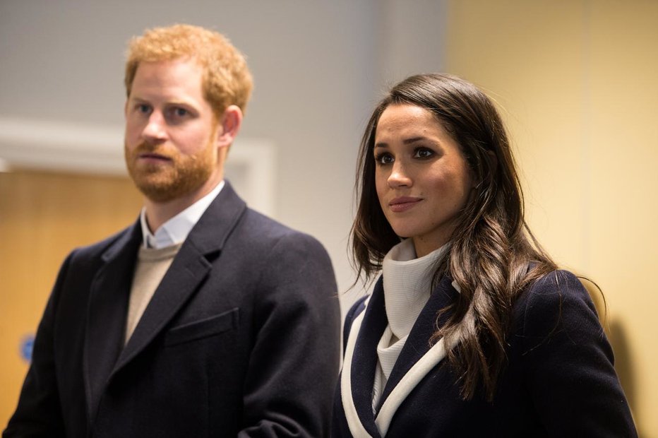 Fotografija: Princ Harry in Meghan Markle. FOTO: Reuters