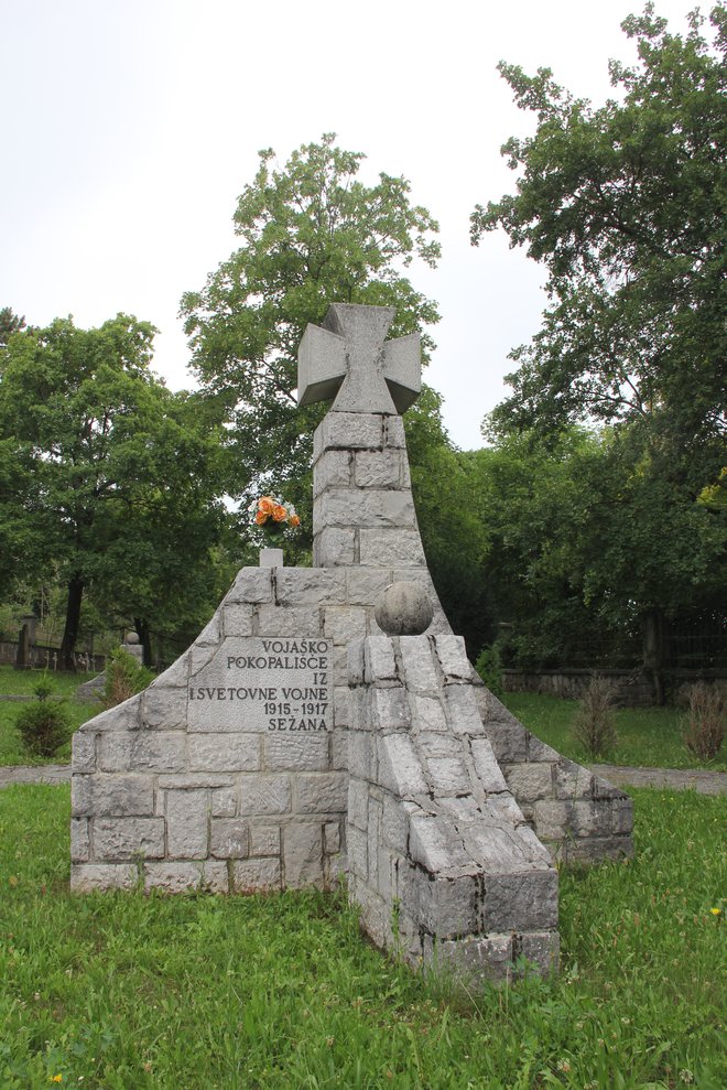 Sežansko vojaško pokopališče iz prve svetovne vojne