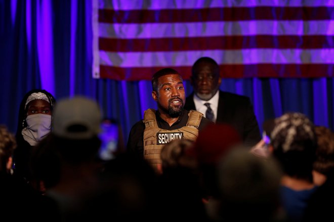 Raper Kanye West. FOTO: Randall Hill, Reuters