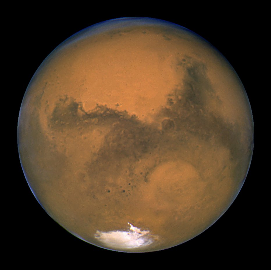 Fotografija: Zadnje čase je planet zelo priljubljen za raziskovalce. FOTO: NASA/REUTERS