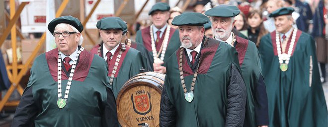 Kriza bi lahko marsikje pokopala vinogradništvo, opozarjajo člani Združenja slovenskega reda vitezov vina. Foto: Oste Bakal