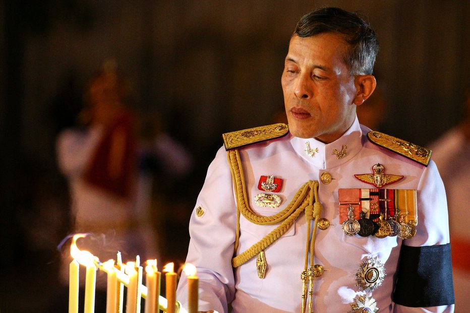 Fotografija: Maha Vadžiralongkorn je bil izjemno nepriljubljen, še preden je zasedel prestol. FOTO: Athit Perawongmetha/Reuters