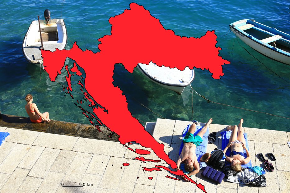 Fotografija: Hrvaška kot celota še dolgo ne bo šla z rdečega seznama. FOTO: Tomi Lombar, Delo, Pixabay