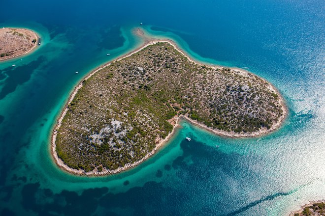 Galešnjak velja za enega najbolj romantičnih otokov. Foto: Shutterstock