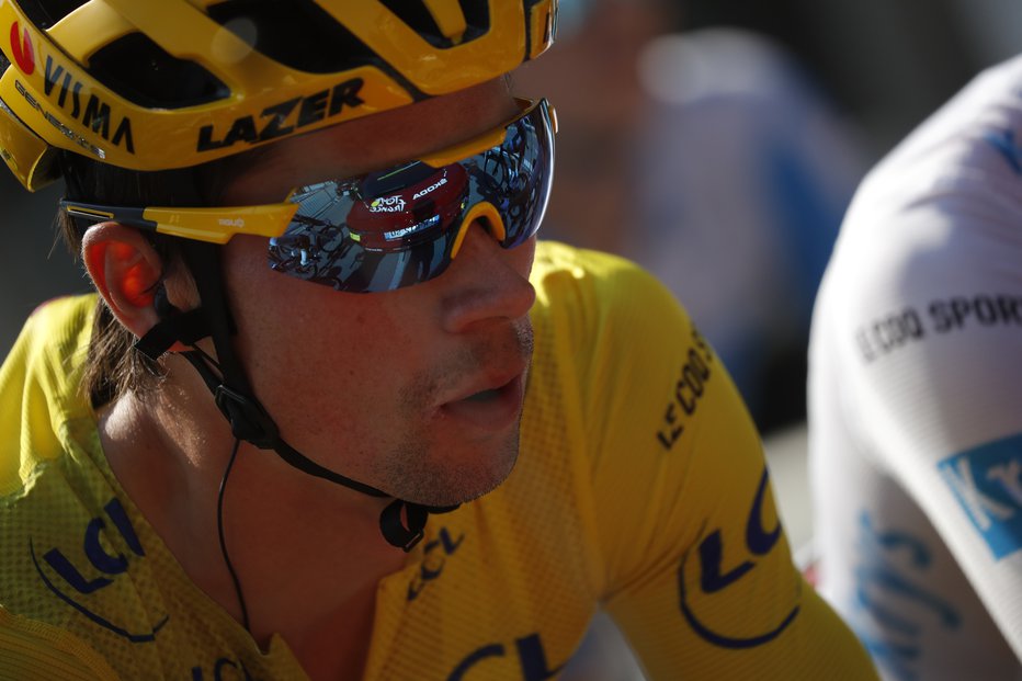 Fotografija: Leta 2012 je bil še popoln začetnik, leta 2020 je nosilec rumene majice na Touru. FOTO: Stephane Mahe, Reuters