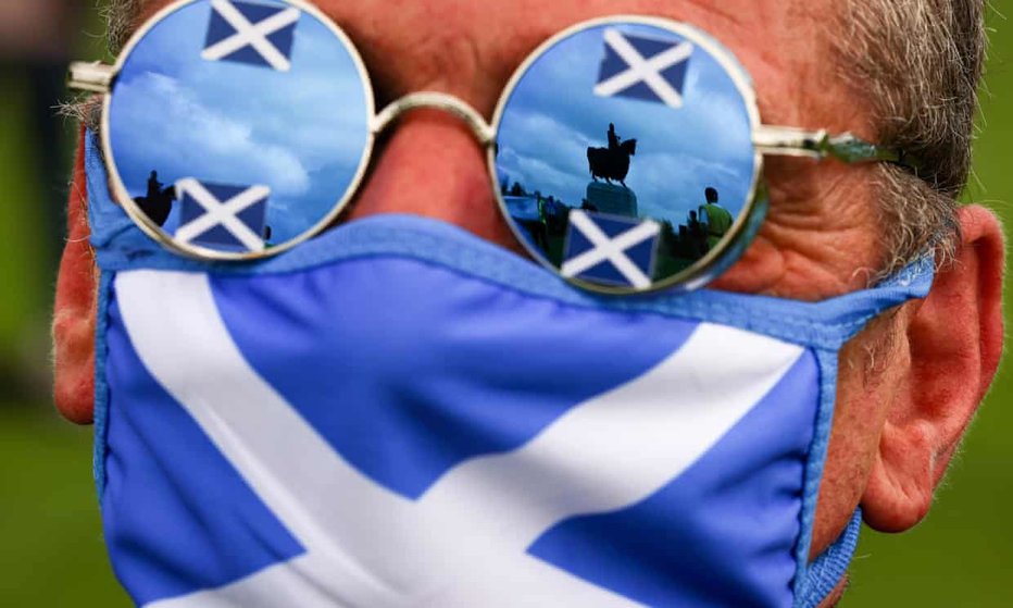 Fotografija: Število zagovornikov samostojne Škotske se je v zadnjem času močno povečalo.
FOTO: JEFF J. MITCHELL/GETTY IMAGES