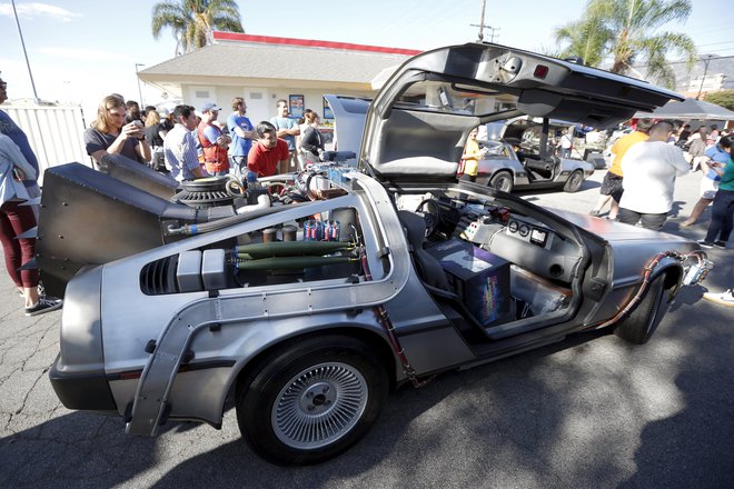 Delorean je postal legendarno vozilo. FOTO: Lucy Nicholson/Reuters