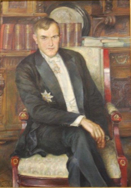 Fotografija: Leta 1924, portret slikarja Ivana Vavpotiča