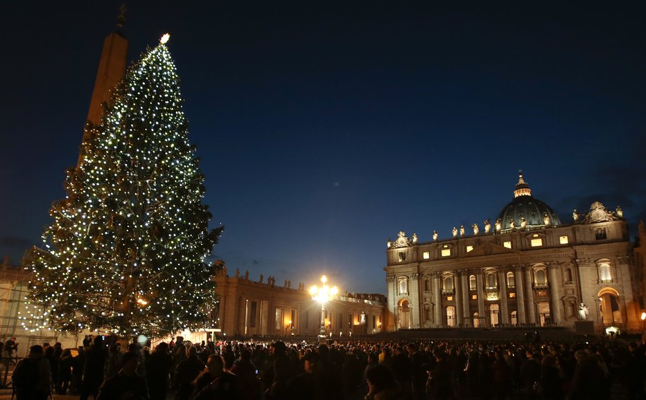 Fotografija: Praznični Vatikan. FOTO: Tony Gentile, Reuters