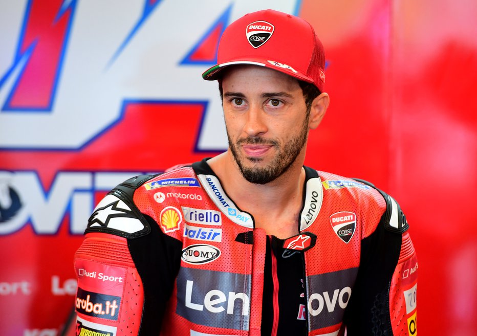 Fotografija: Andrea Dovizioso se želi od Ducatija posloviti z naslovom svetovnega prvaka. FOTO: Jennifer Lorenzini/Reuters