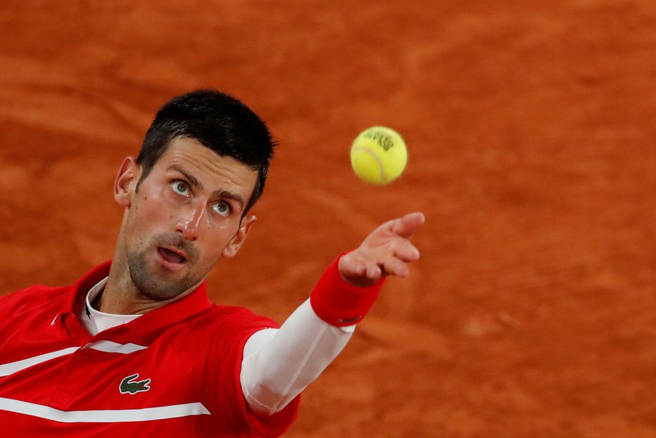 Fotografija: Novak Đoković v dosedanjem delu letošnjega odprtega prvenstva Francije ni izgubil niti enega niza. FOTO: Gonzalo Fuentes/ Reuters