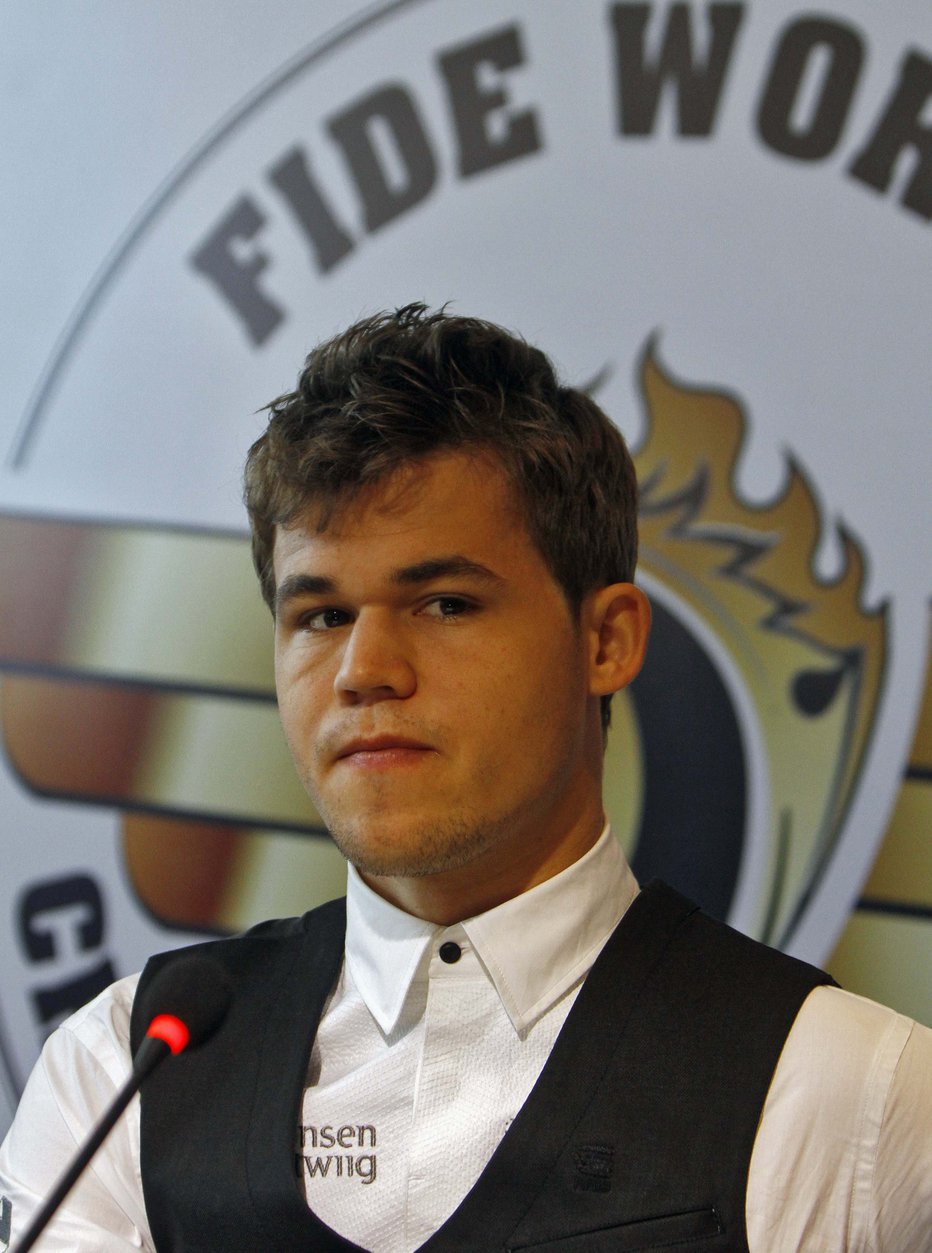 Fotografija: Magnus Carlsen je med najbolj priljubljenimi športniki na Norveškem. FOTO: Babu/Reuters