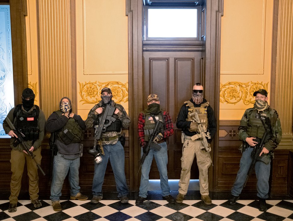 Fotografija: Ugrabitev so načrtovali člani milice. FOTO: Seth Herald/Reuters