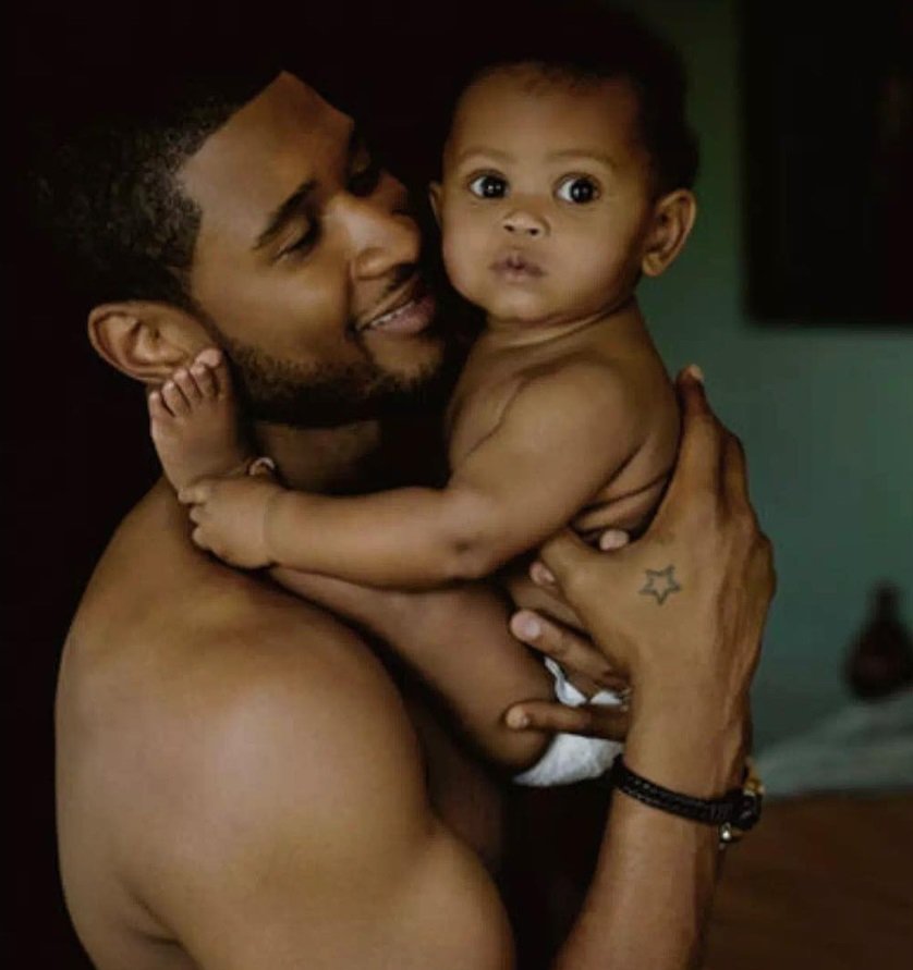 Fotografija: Usher je na pot očetovstva prvič zakorakal pred 12 leti. FOTO: Osebni Arhiv