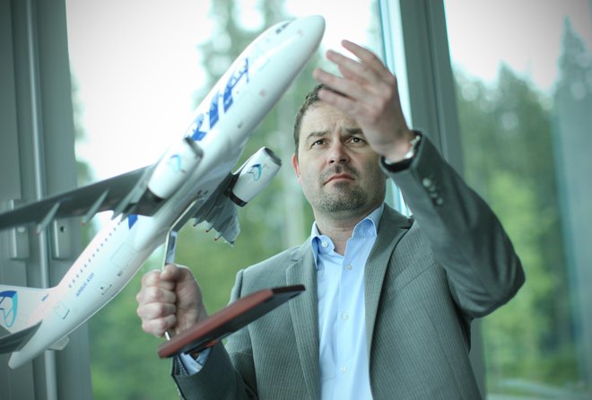 Novi direktor Velike planine je Mark Anžur, ki je bil tudi generalni direktor Adrie Airways. FOTO: JURE ERŽEN