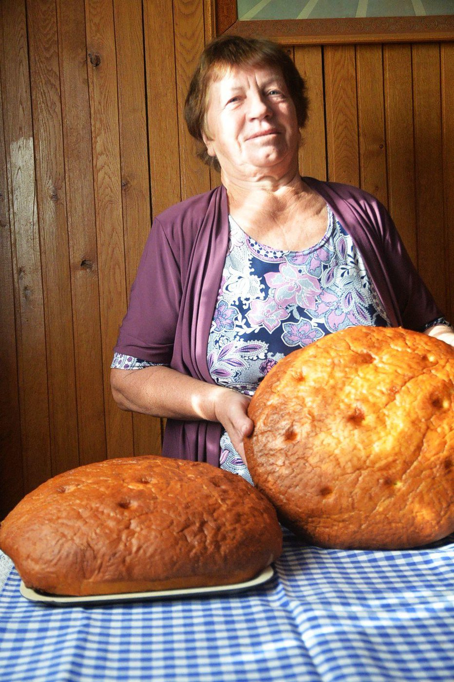 Fotografija: Marija Lamovšek je prepričana, da kruh naredi roka, ne moka.