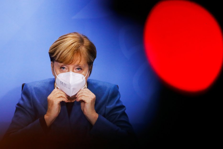 Fotografija: Kanclerka Angela Merkel. FOTO: Fabrizio Bensch, Reuters