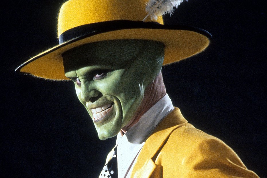 Fotografija: Najbolj zabavna filmska maska vseh časov – Jim Carrey v Maski (1994)