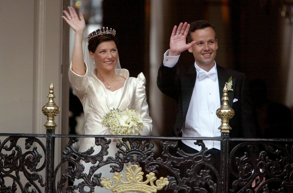 Fotografija: Martha Louise in Ari Behn sta se poročila maja 2002. FOTO: Guliver/getty Images