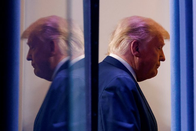 Kaže, da je republikanska stranka Trumpu obrnila hrbet. FOTO: Carlos Barria, Reuters