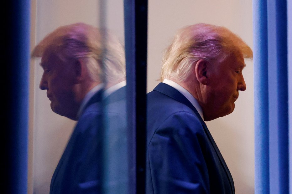 Fotografija: Kaže, da je republikanska stranka Trumpu obrnila hrbet. FOTO: Carlos Barria, Reuters