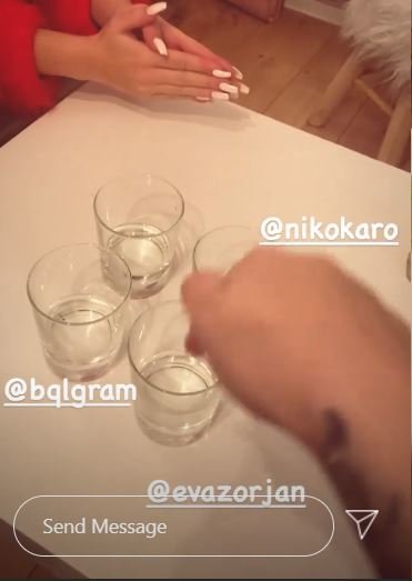 Zabava pri Niki Zorjan doma. FOTO: Instagram/nikazorjan