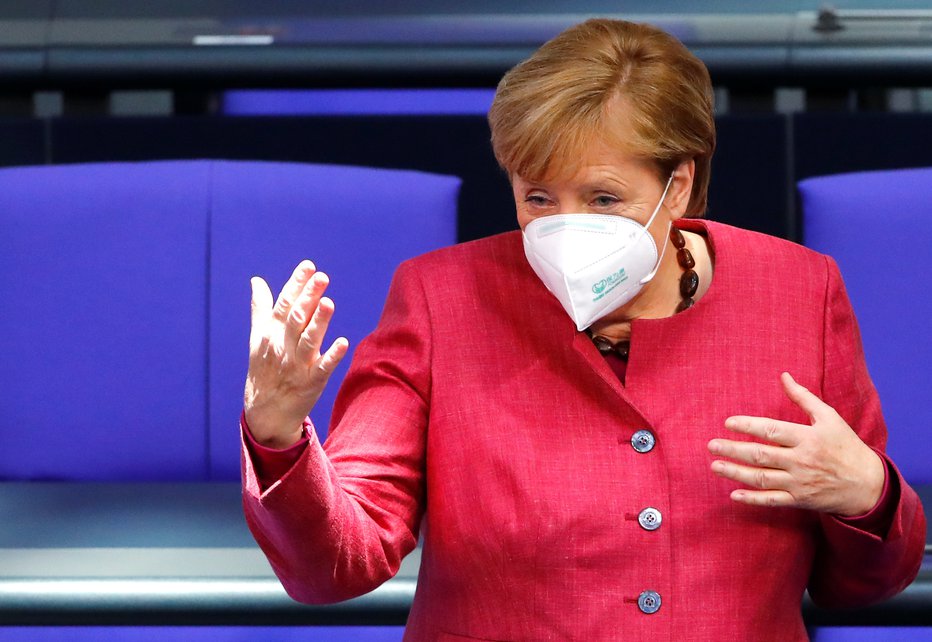Fotografija: Angela Merkel. FOTO: Fabrizio Bensch, Reuters