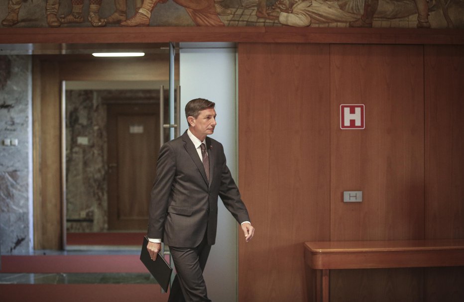 Fotografija: Borut Pahor, predsednik republike. FOTO: Jože Suhadolnik
