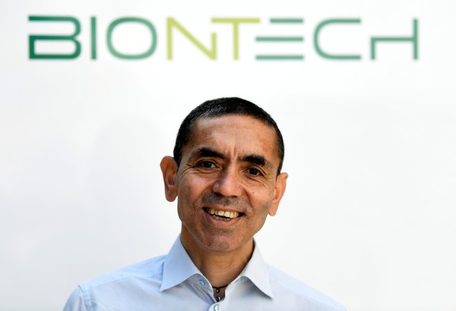 Ugur Sahin, vodja in soustanovitelj nemškega podjetja Biontech. FOTO: Fabian Bimmer, Reuters