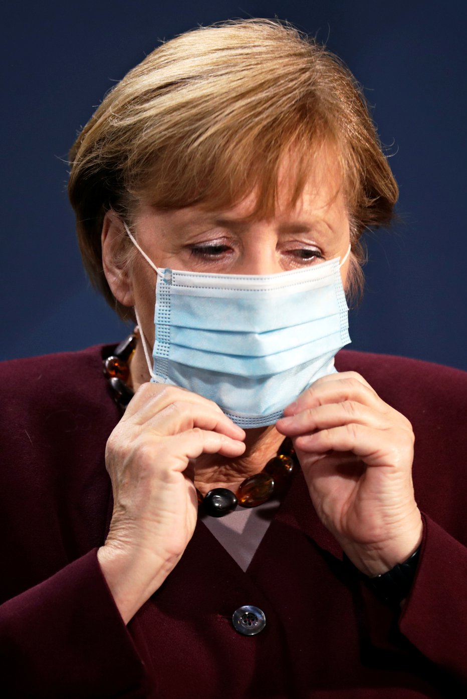 Fotografija: Angela Merkel. FOTO: Hannibal Hanschke, Reuters