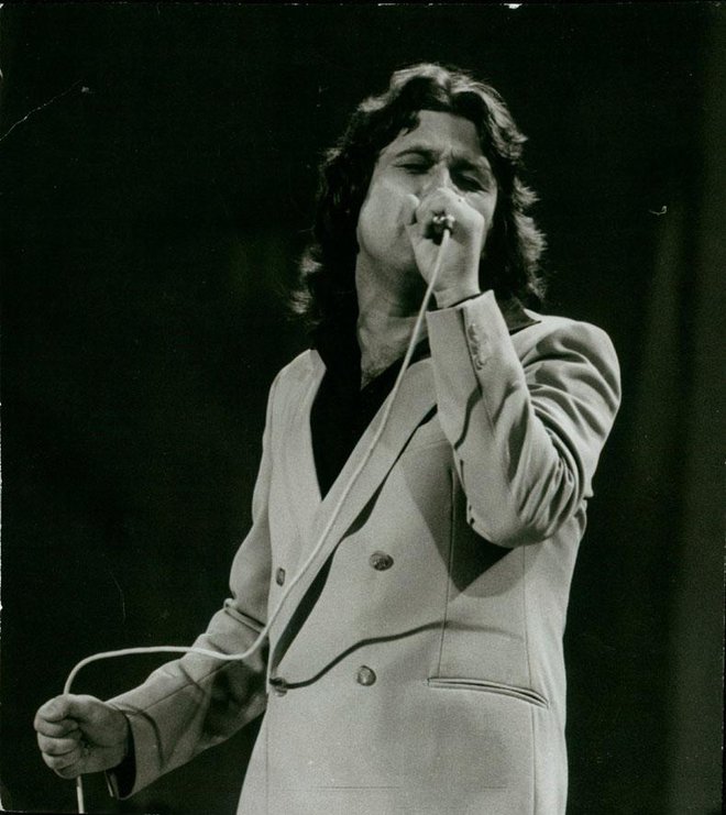 Ivo Mojzer na Slovenski popevki leta 1970 FOTO: OSEBNI ARHIV
