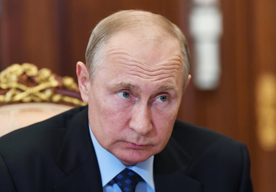 Fotografija: Vladimir Putin. FOTO: Sputnik, Via Reuters