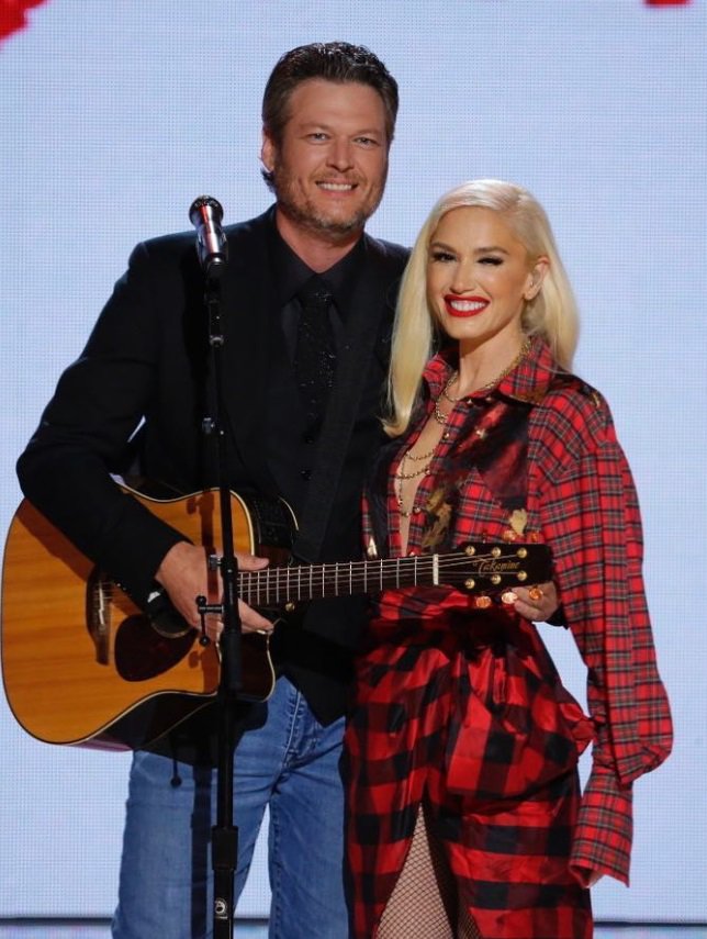 Fotografija: Gwen Stefani in Blake Shelton. FOTO: Instagram